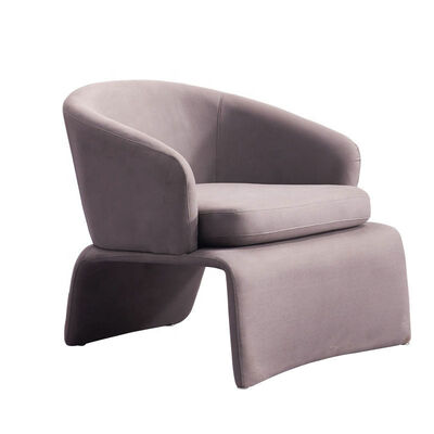 Sofa Single Seater Armchair Velvet Green Lounge Italian Design 75x82x69cm