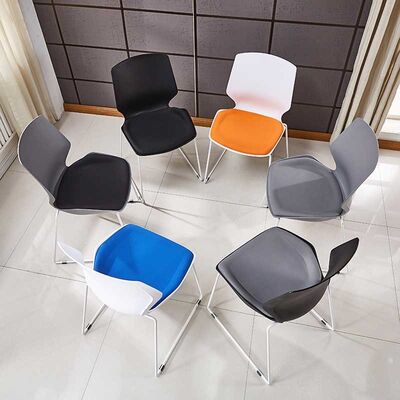 İyi bir fiyat. Outdoor Chairs Pp Back Metal Frame Stackable Leisure Dining Chair çevrimiçi