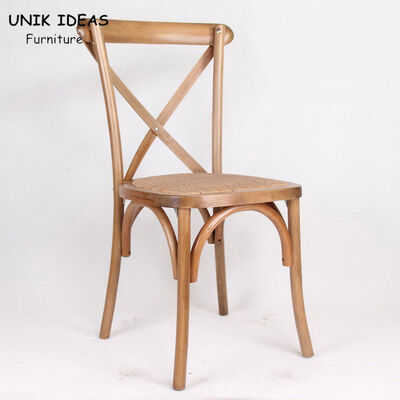 İyi bir fiyat. Stackable Wedding Banquet Chairs Bent Wood Oak X Back Beech Solid Wood çevrimiçi