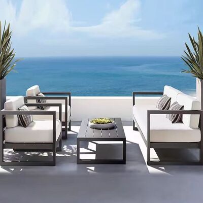 İyi bir fiyat. Outdoor Chairs Sofas Furniture Landscape Gardening Aluminum Alloy Stainless Steel Leisure Rattan çevrimiçi