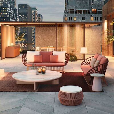 İyi fiyat Modern Mobilyalar İtalyan Gece Köpeği Dış Mebel Havuzu Dış mekan Otel Lüks Kanepe Patio Ayarlar Dış mekan mobilyaları çevrimiçi