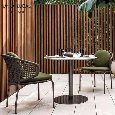 İyi bir fiyat. Modern Leisure Garden Furnitures Rope Outdoor Furniture Balcony Set 60x75cm çevrimiçi