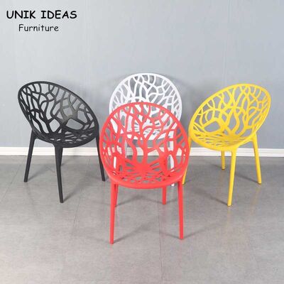 İyi bir fiyat. PP Plastic Stackable Dining Room Chairs Modern Leisure Garden 45x48x80cm çevrimiçi