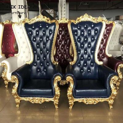 İyi bir fiyat. Red Blue White King And Queen Wedding Chairs For Rent High Back Royal Unik Ideas çevrimiçi