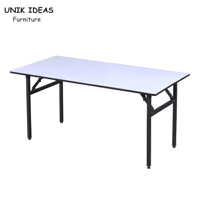 İyi fiyat 30 X 72 36 X 96 Folding Banquet Table 8 Ft 6ft Rectangle White Pvc Catering çevrimiçi