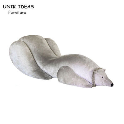 İyi fiyat Cream Teddy Bear Fabric Chair Armchair Lounge Accent Living Room Italian çevrimiçi