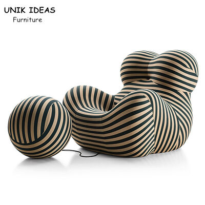 İyi fiyat Ball Shaped Single Seater Lounge Chair Couch Lazy Floor 102x95x38cm çevrimiçi