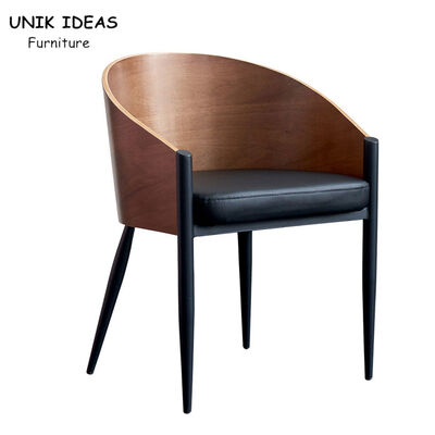 İyi bir fiyat. Leisure Cafe Costes Nordic Style Dining Chair Wood Pu Seat çevrimiçi